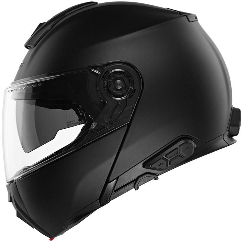 Schuberth C5 Matt Black Modular Flip Front Motorcycle Helmet - New for 2023/2024 - Averys Motorcycles