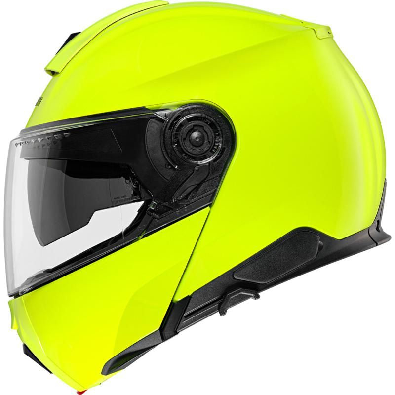 Schuberth C5 Flouro Yellow Modular Flip Front Motorcycle Helmet - New for 2023/2024 - Averys Motorcycles