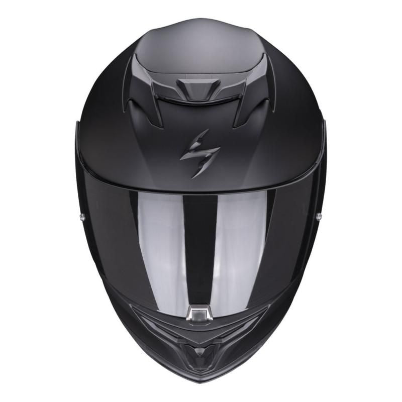 Scorpion Exo 520 Evo Matt Black Motorcycle Helmet - New for 2023/2024 - Averys Motorcycles