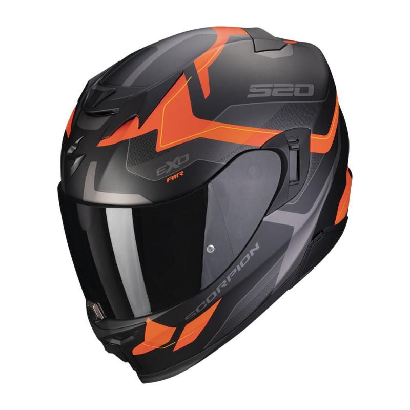 Scorpion Exo 520 Evo Elan Orange Motorcycle Helmet - New for 2023/2024 - Averys Motorcycles