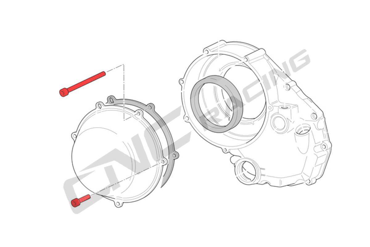 Ducati - Clutch Screw Kit - Averys Motorcycles