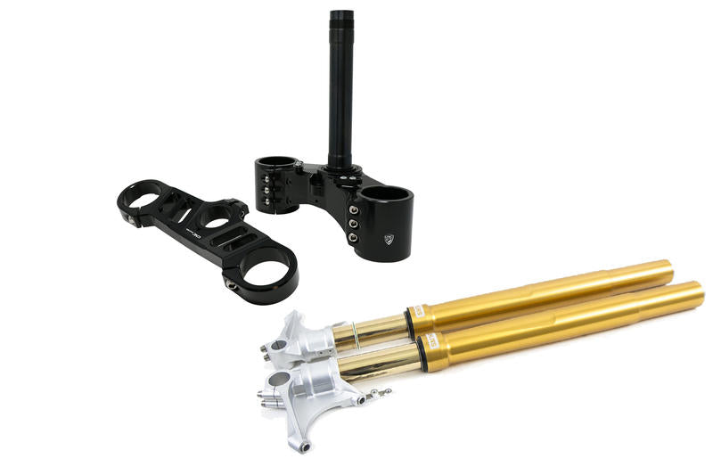 CNC Racing Triple Clamps & Ohlins FGRT231 Forks - Averys Motorcycles