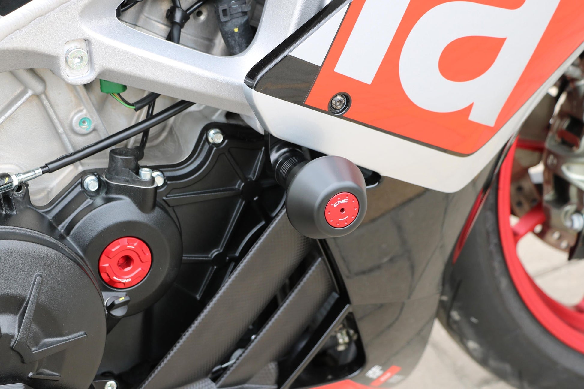 Aprilia - Frame Protectors - Averys Motorcycles