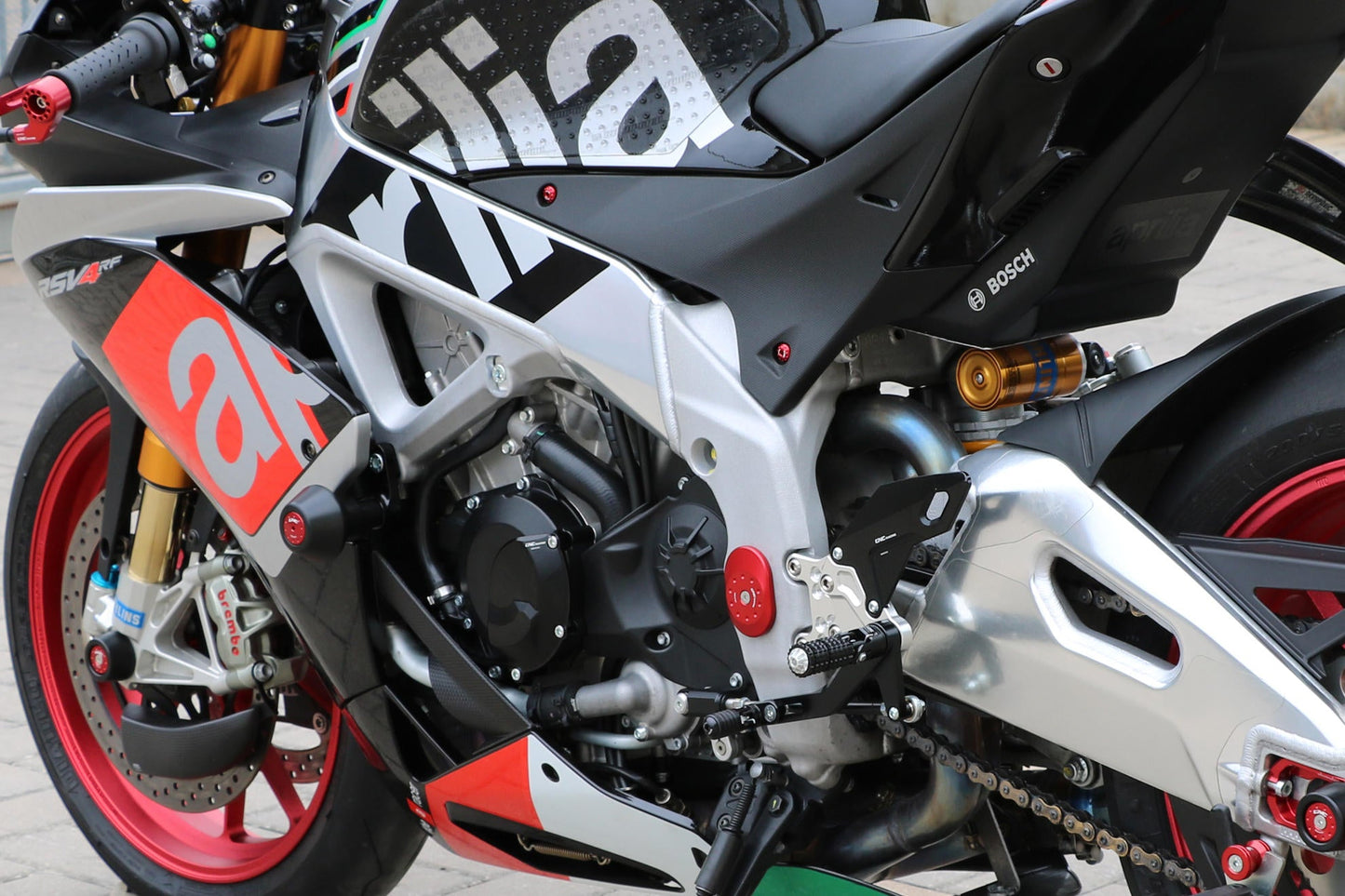 Aprilia - Frame Protectors - Averys Motorcycles